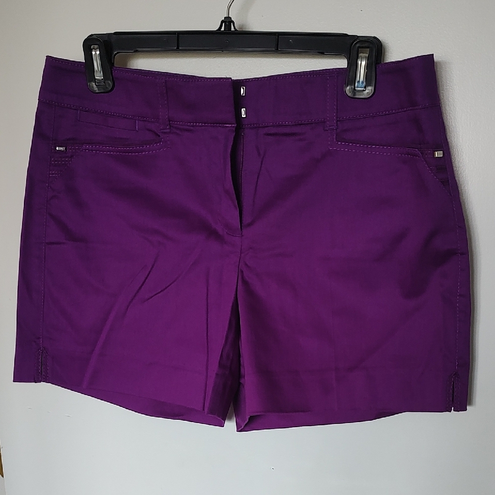 White House Black Market Vibrant Purple Women's Shorts